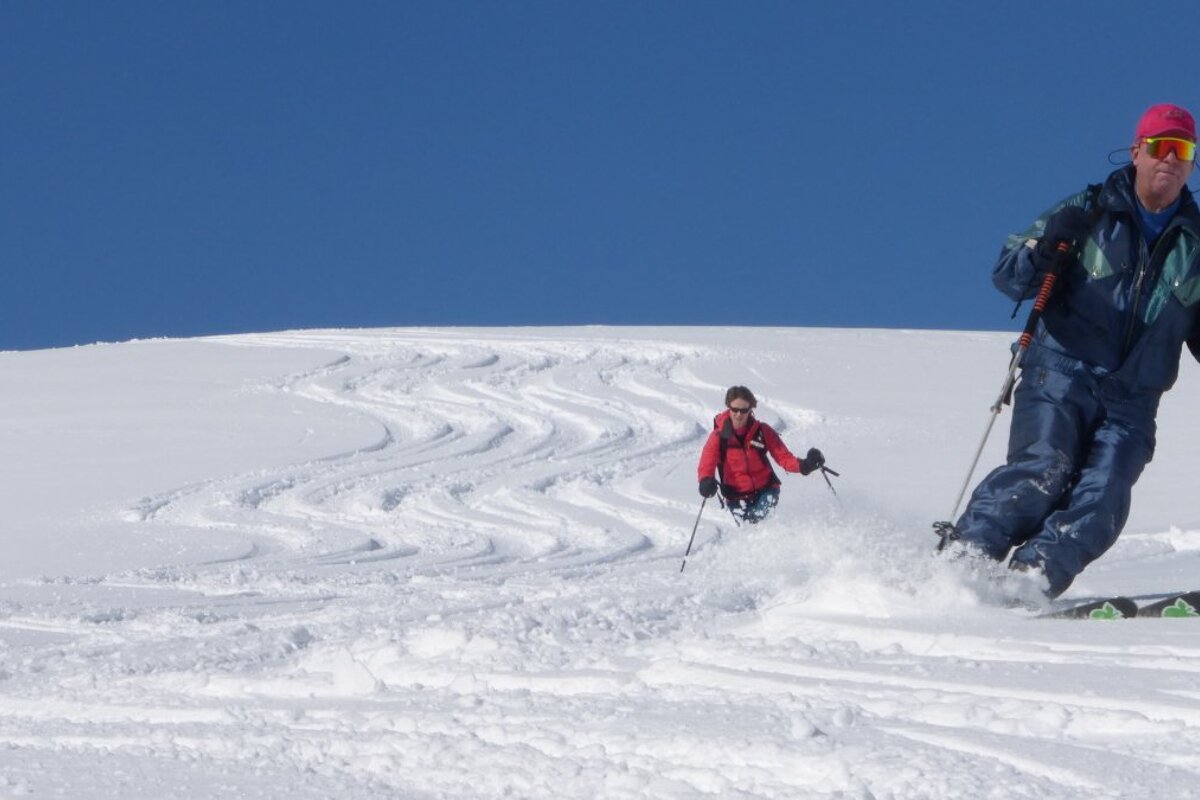 Sunny pistes in brilliant shape this week