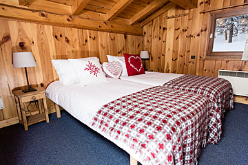 Will I Ski? La Plagne, La Plagne 1800 twin bedroom