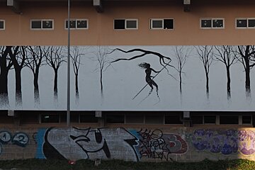 graffiti in san anotnio for bloop festival