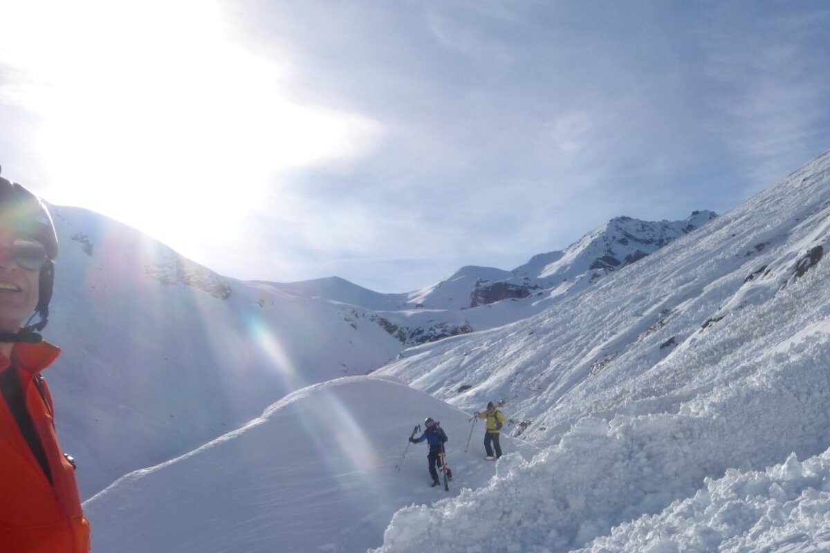 avalanche debris