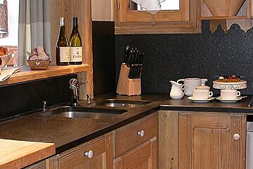 Grange 1 Apartment, Meribel Village kitchen