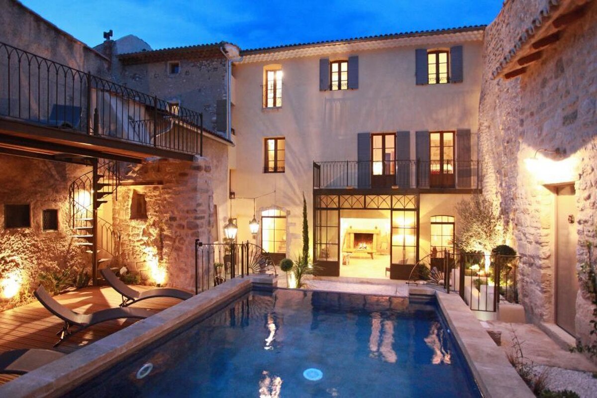 Les Remparts, Beaumes de Venise swimming pool