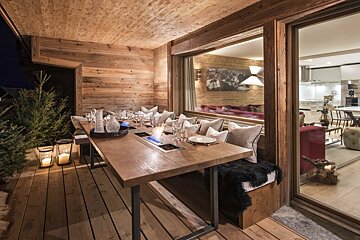 Rosalp Chalet, Verbier - Centre balcony