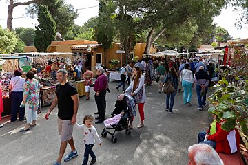 people at punta arabi es canar ibiza
