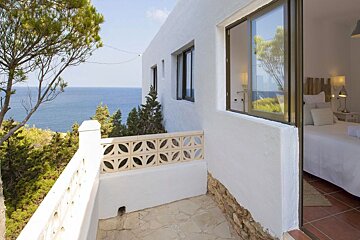 Hostal La Torre, San Antonio balcony