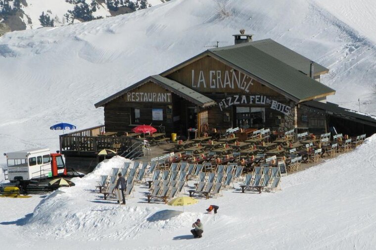 La Grange Restaurant, Oz en Oisans exterior