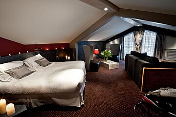 a picture of a hotel suite at Les Sherpas Hotel, Courchevel