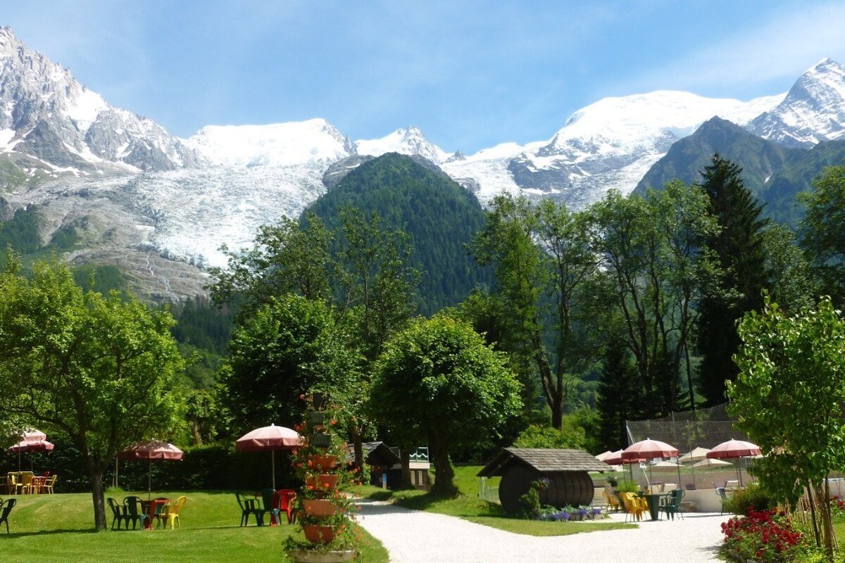 Aiguille du Midi Hotel, Les Bossons view