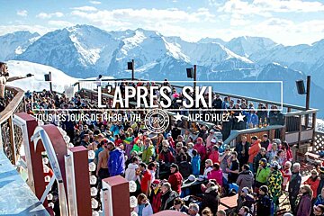 Apres Ski at the Folie Douce Alpe d'Huez