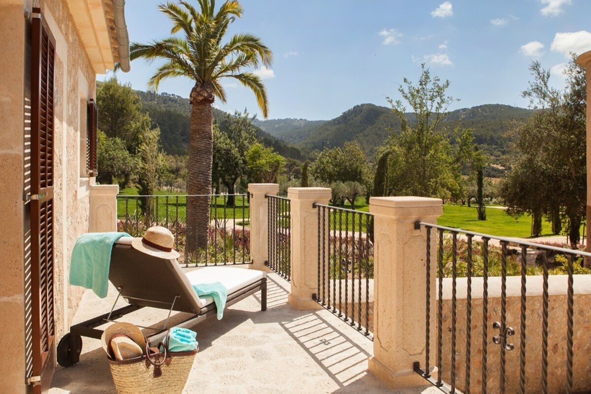 Castell Son Claret, Calvia (Region) balcony