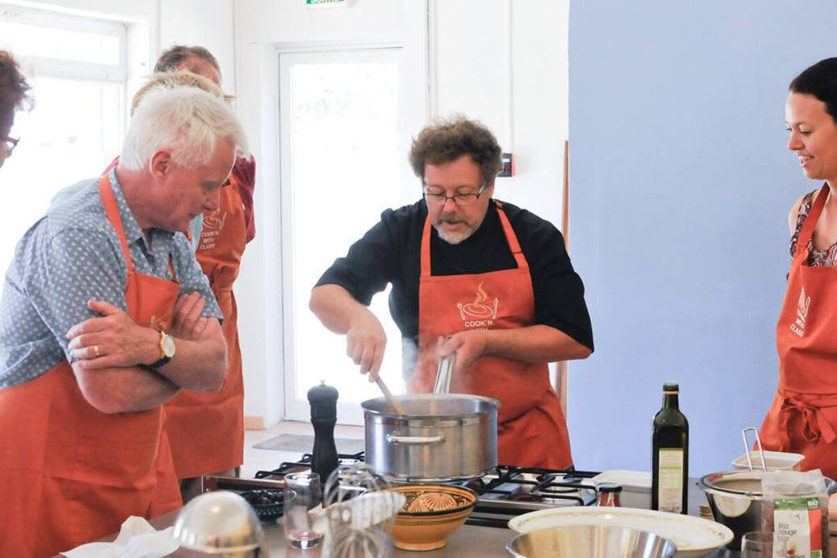 cooking lesson in uzes