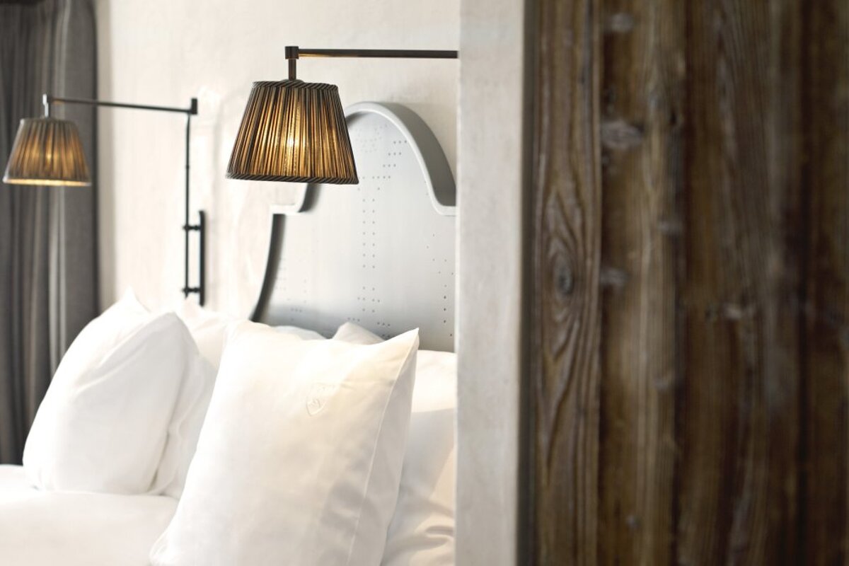 Cordee des Alpes Hotel, Verbier double bedroom
