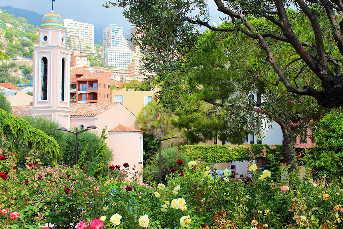 Fontvieille Park & Princess Grace Rose Garden, Monaco