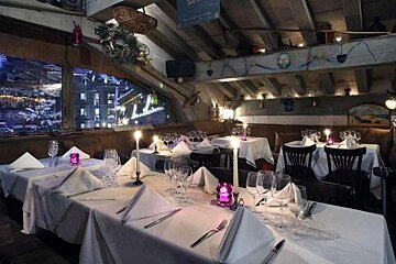 L'Anerie Restaurant, Courchevel   interior