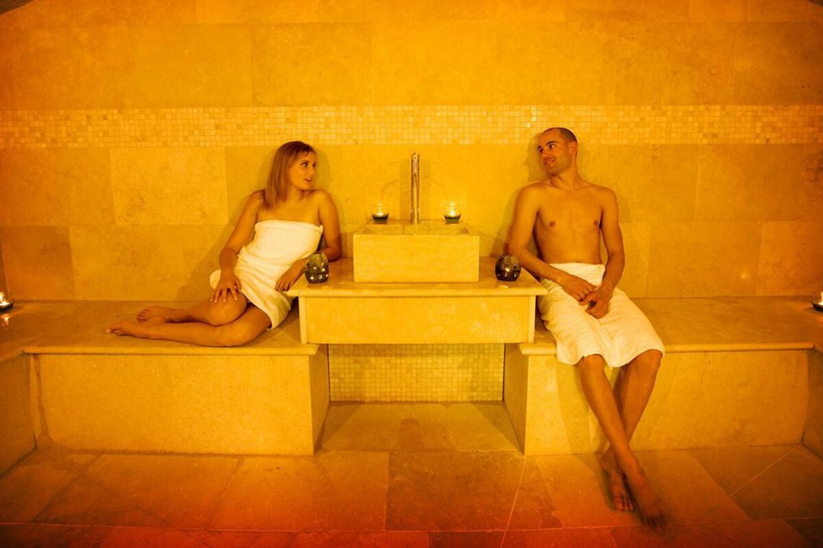 Le Spa de Cassagne, Avignon steam room