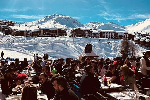 Monica's Pub - Plagne Soleil terrace