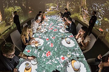 Sublimotion Restaurant, Playa d'en Bossa interior