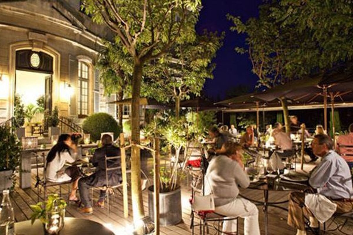 Chateau de Mazan Hotel, Mazan terrace