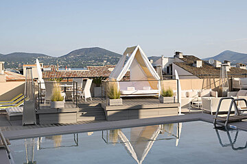 Hotel de Paris, Saint Tropez outdoor swimming pool