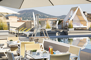 Hotel de Paris, Saint Tropez outdoor swimming pool