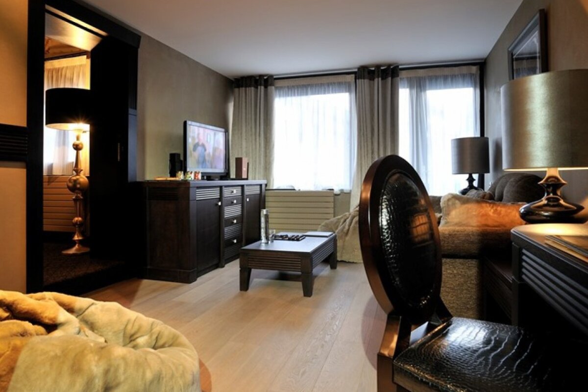 a picture of a hotel suite at Le Lana Hotel, Courchevel