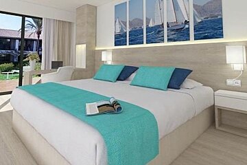 Alcudiamar Hotel, Port d'Alcudia double bedroom