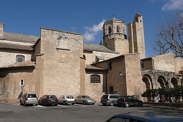 a large cathedral in provence