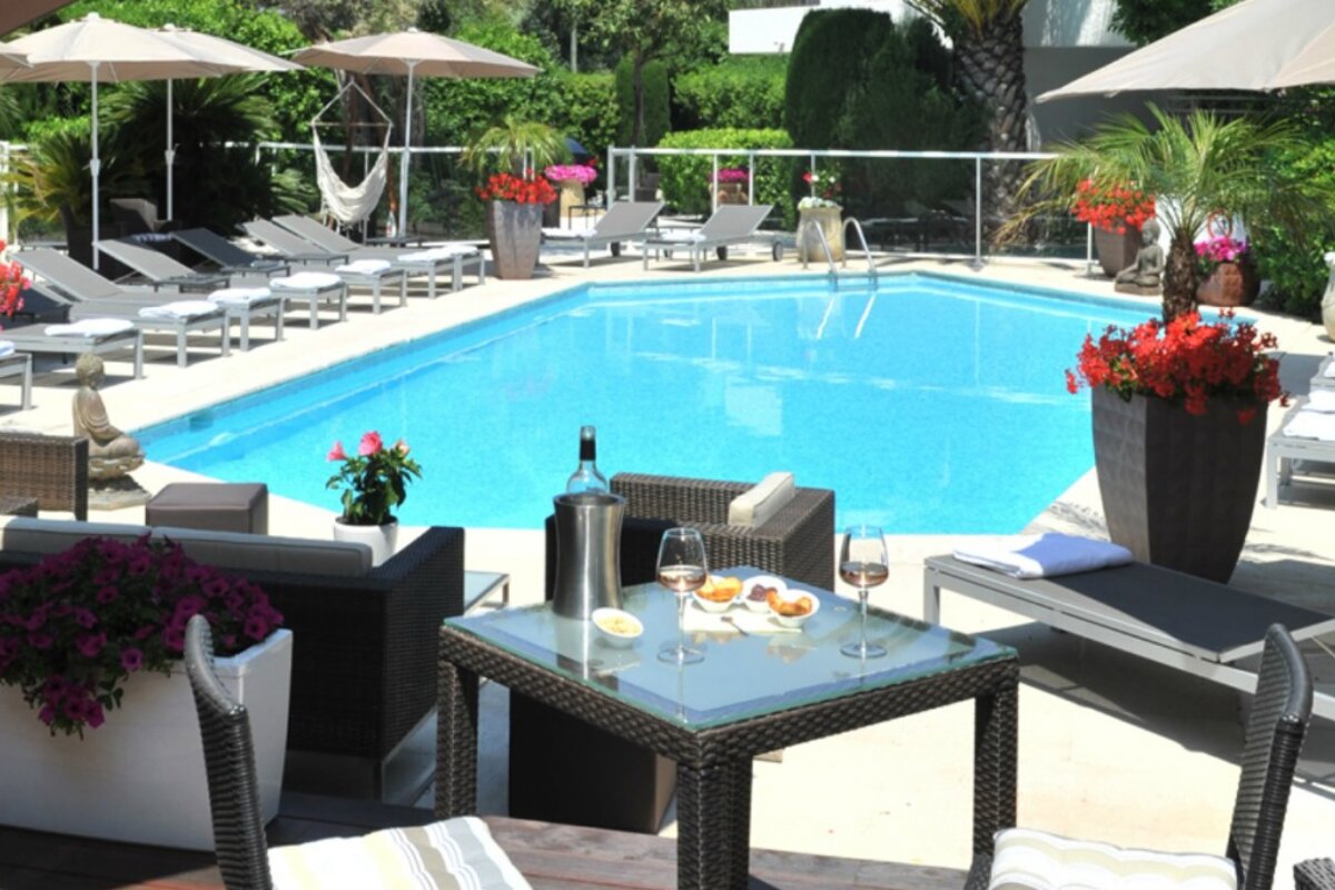 La Villa, Juan les Pins outdoor swimming pool