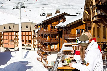 Tango Restaurant, Val Thorens restaurant terrasse