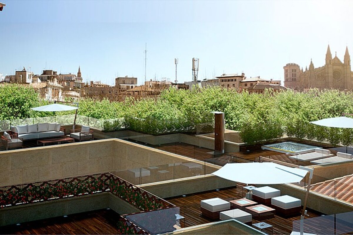 The Rooftop Terrace of the Can Alomar