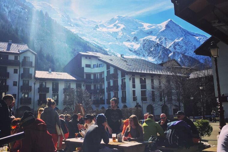 Chamonix Climbing World Cup 2018 top hangouts