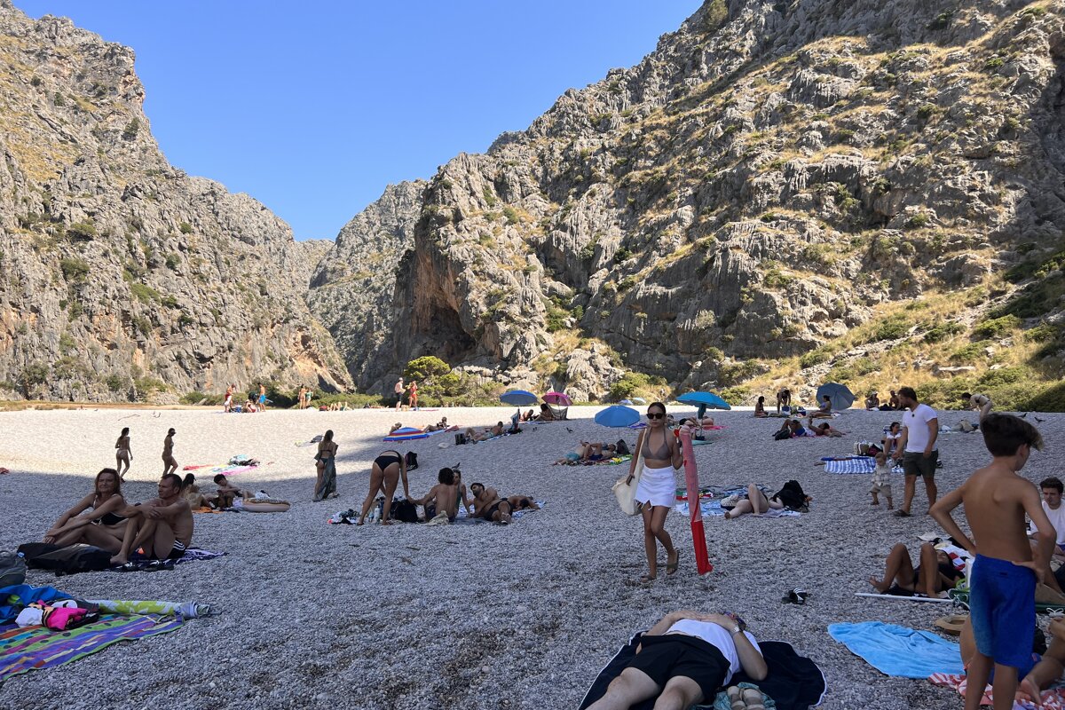 Sa Calobra Beach, West Mallorca