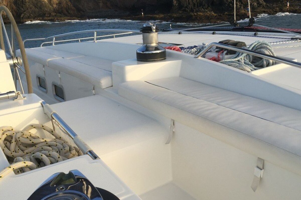 Lagoon 500 15.5m Catamaran, Mallorca Island deck