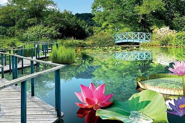 Les Jardins d'Eau Garden, Vitrac