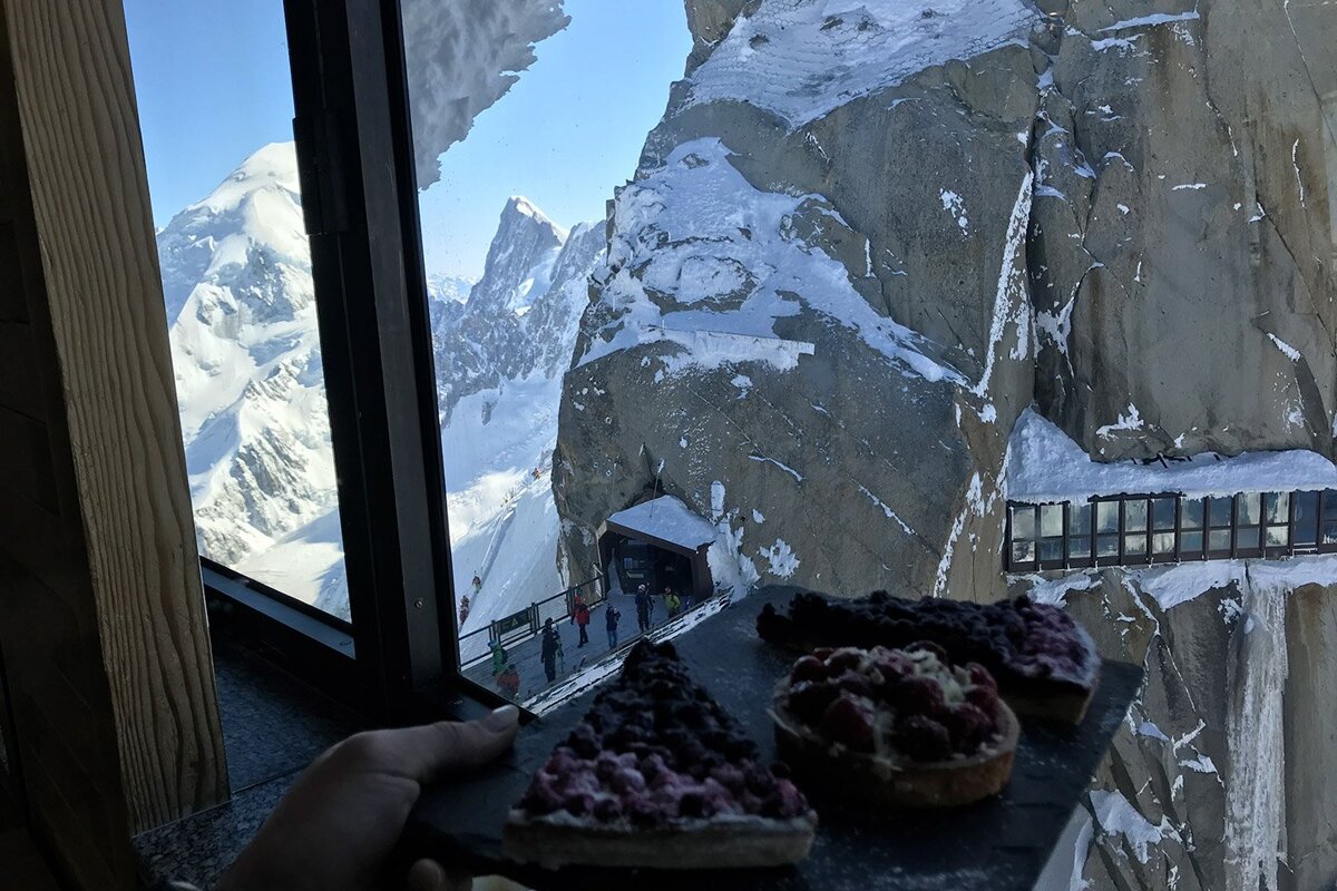 Summit 3842 Cafe, Chamonix