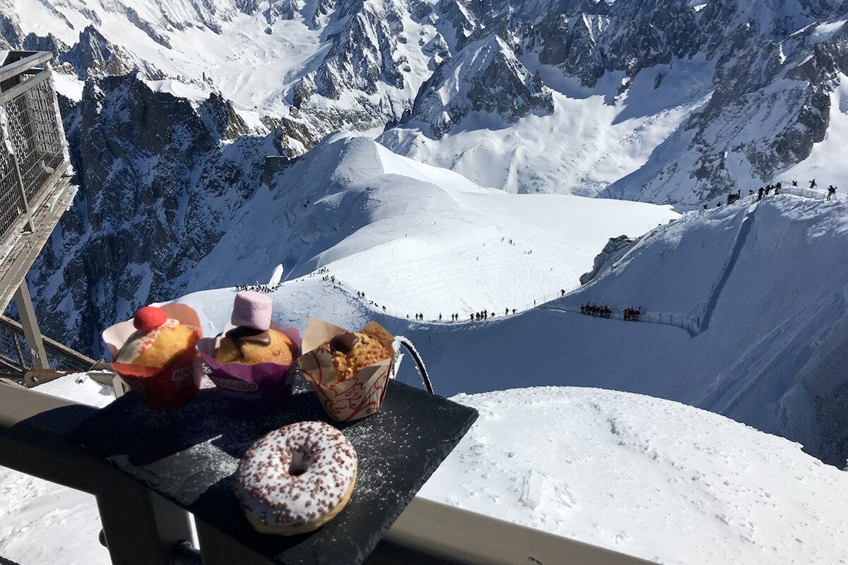 Summit 3842 Cafe, Chamonix