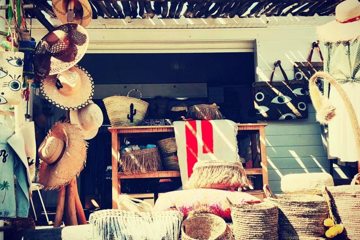 Cabane Bambou Beach Club, Saint Tropez terrace