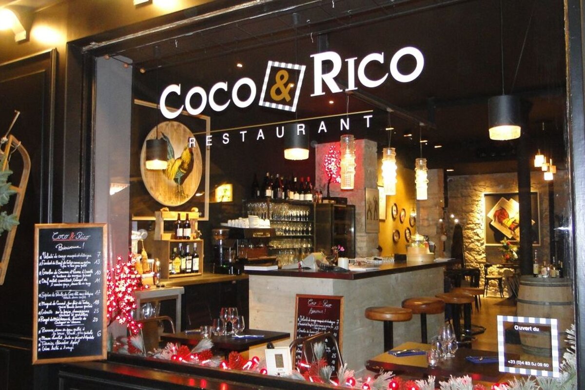Coco & Rico Restaurant, Nice Centre exterior