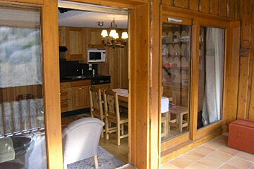 Cristal Apartment, Meribel - Centre balcony