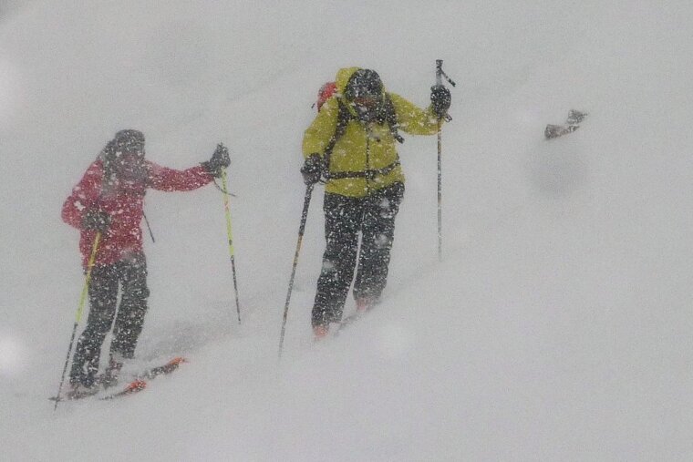 Fresh snow and cold temperatures in Val d'Isere