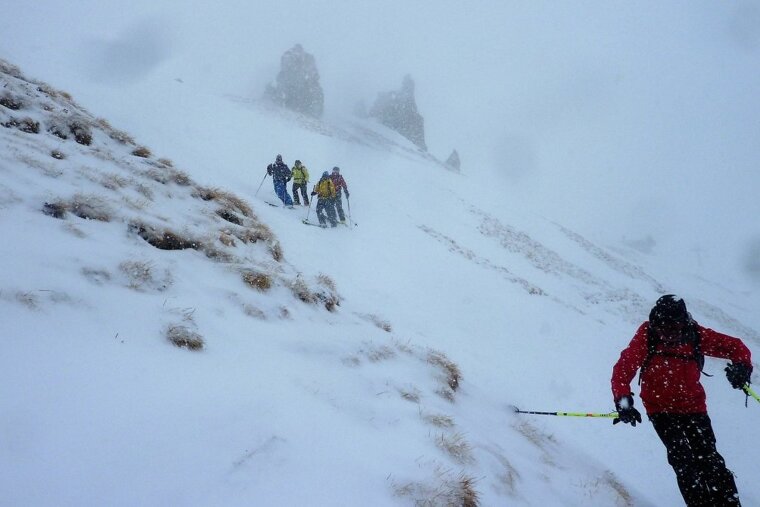 Fresh snow and cold temperatures in Val d'Isere