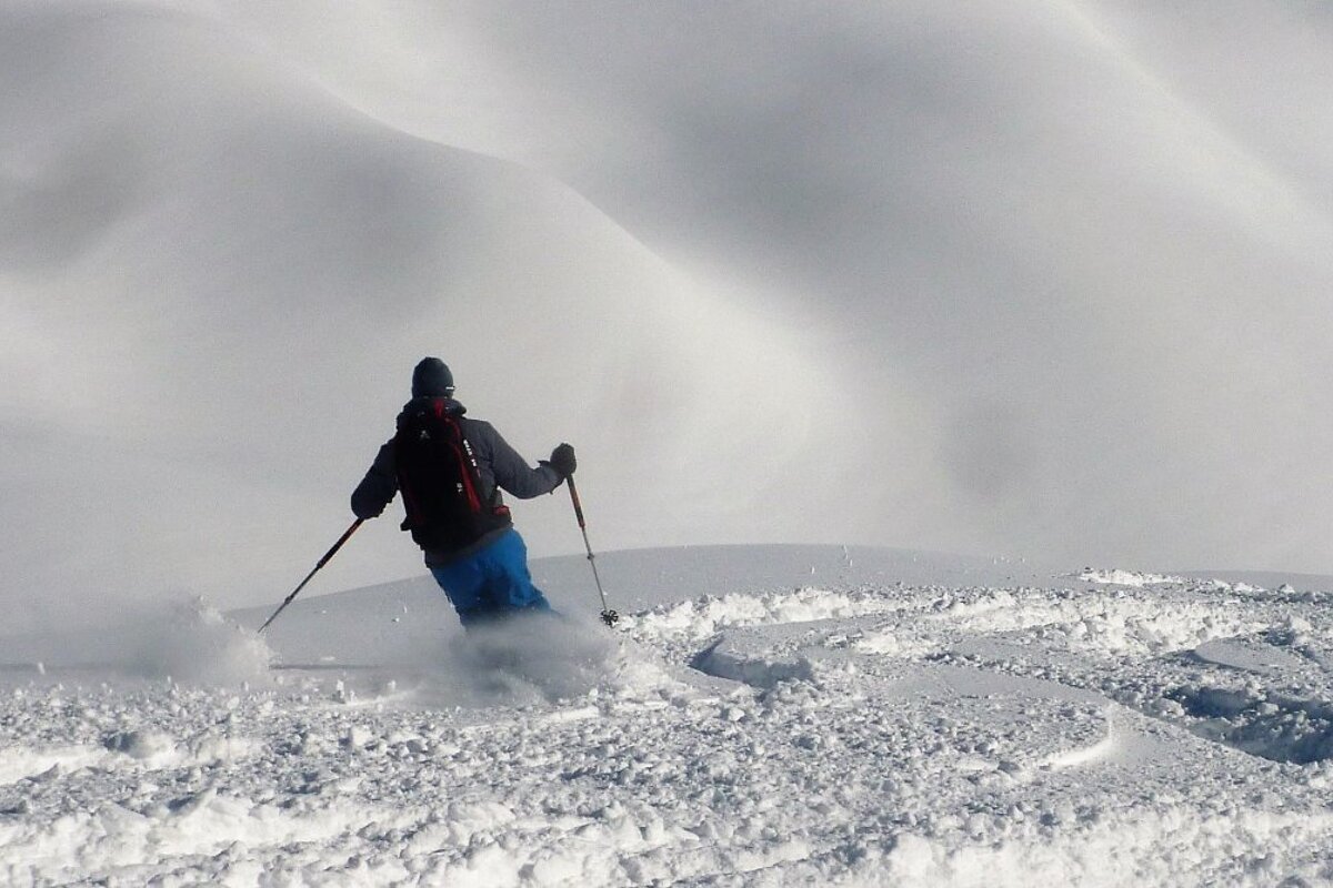 Fresh snow and cold temperatures in Val d'Isere
