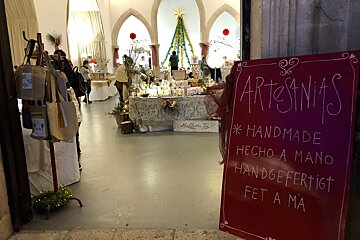 Christmas Market at Pueblo Español, Palma de Mallorca