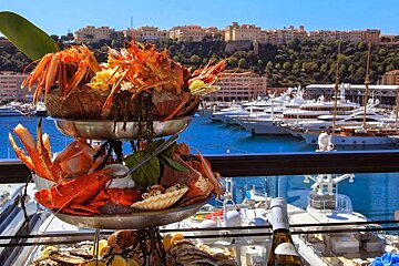 La Maree Restaurant, Monaco restaurant terrasse