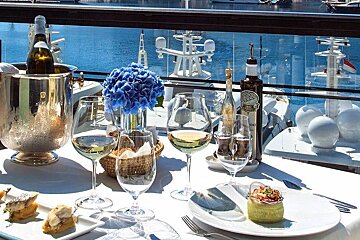 La Maree Restaurant, Monaco restaurant terrasse