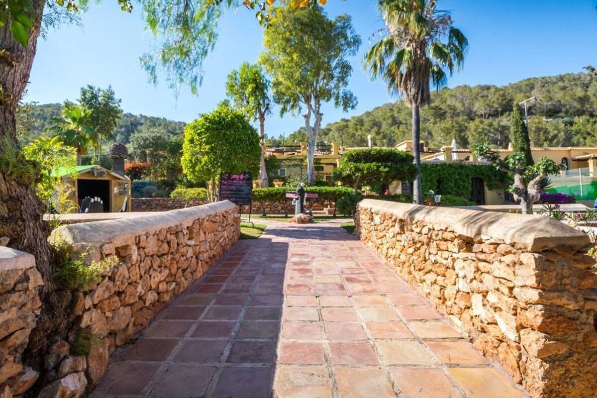 Pikes Hotel, San Antonio garden