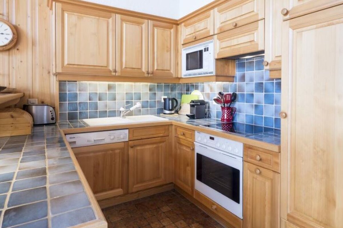 Scops 522 Apartment, Verbier - Centre kitchen