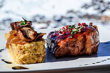 Chalet de la Marine Restaurant, Val Thorens style of cuisine