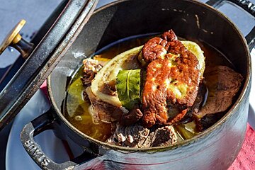 Chalet de la Marine Restaurant, Val Thorens style of cuisine