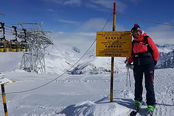 Fantastic snow conditions in La Grave
